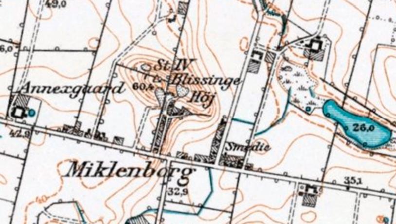 Bebyggelsen i Miklenborg