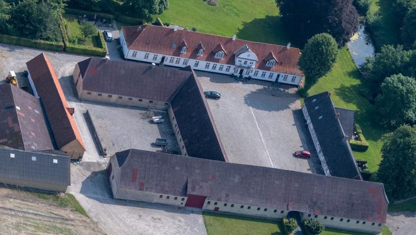 Luftfoto over Biskopstorp