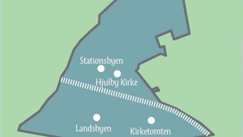 Hjulby Sogn er Nyborg Kommunes mindste sogn. 
