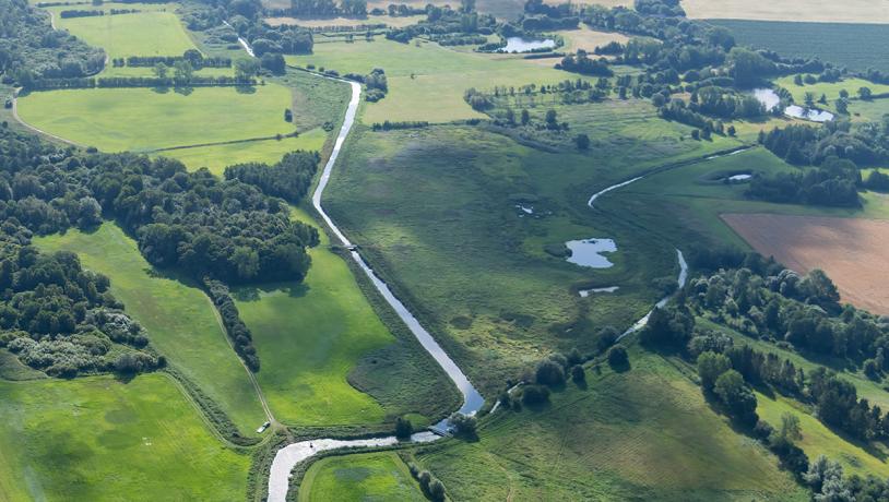 Kanalen fra Kullerup sluse ind mod Nyborg 