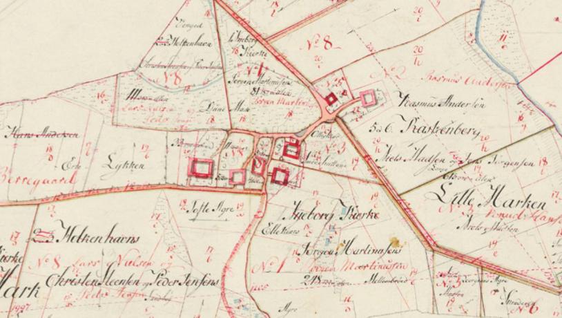 På udskiftningskortet fra 1788