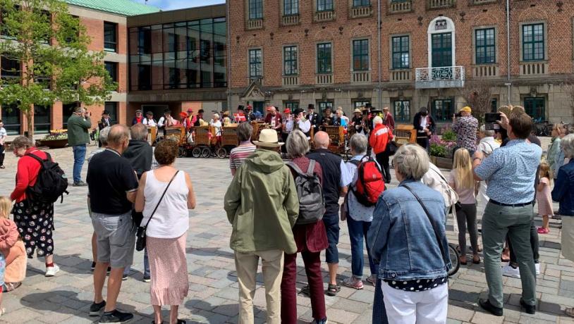 Lirekassefestivalen 2023 åbner på Nyborg Torv