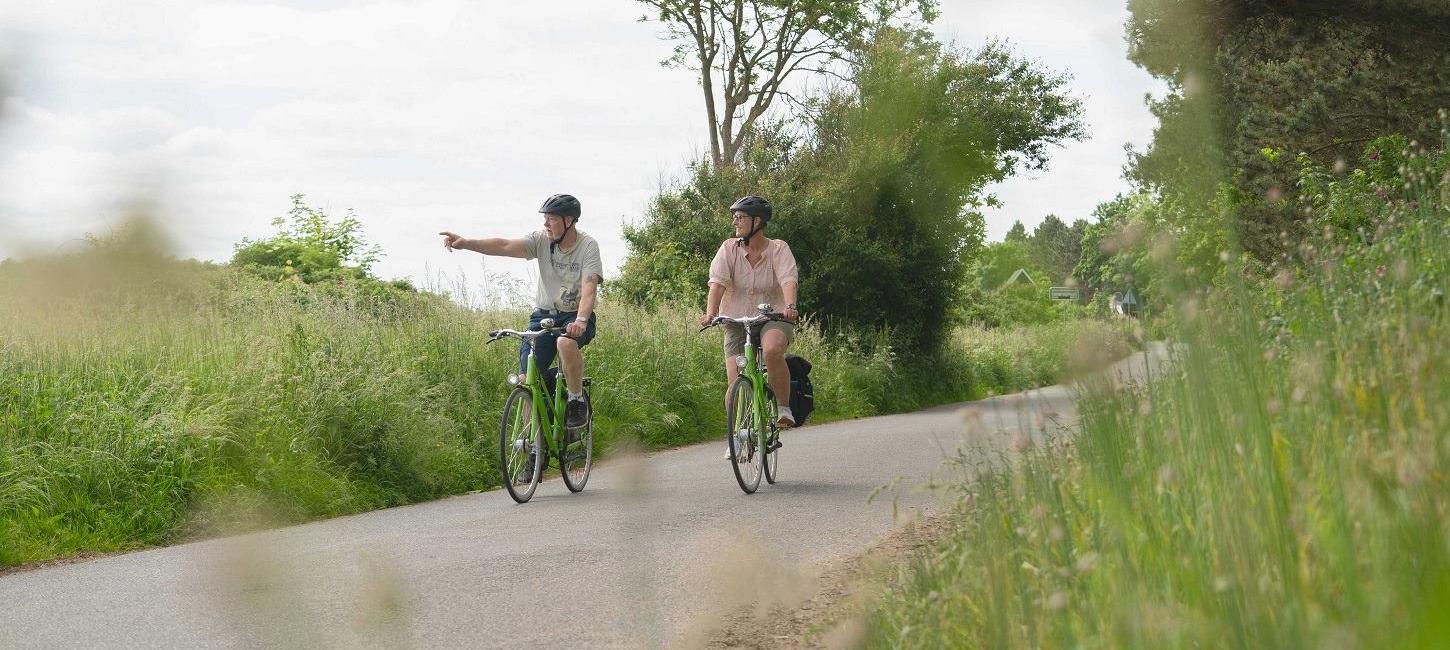 Nyd en cykeltur langs kysten i Aunslev sogn i Nyborg, Fyn