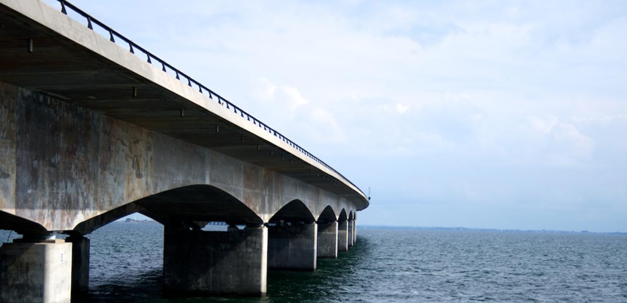 Nyborg Fyn Danmark Storebælt Storebæltsbroen