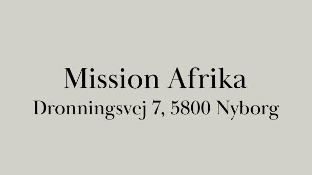 Nyborg Fyn Danmark Mission Afrika