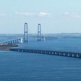 Nyborg Fyn Danmark Storebælt Storebæltsbroen