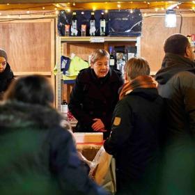 Julemarkedet i Nyborg har mange spændende boder