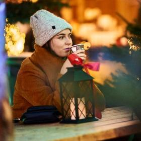 Hyg med en kop varm kakao til Jul i den gamle Kongeby, Nyborg