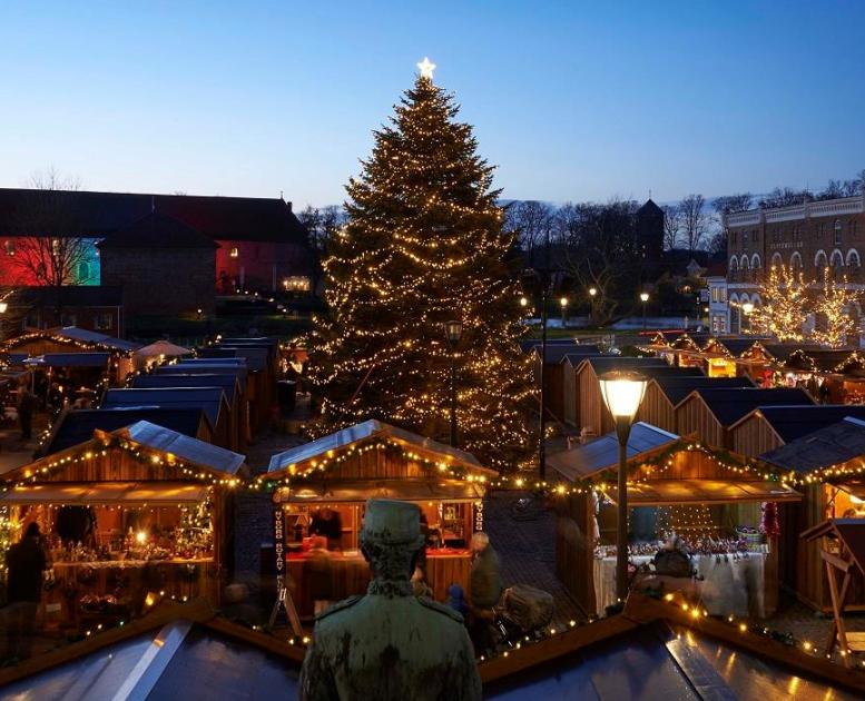 Oplev det magiske julemarked på Torvet i Nyborg